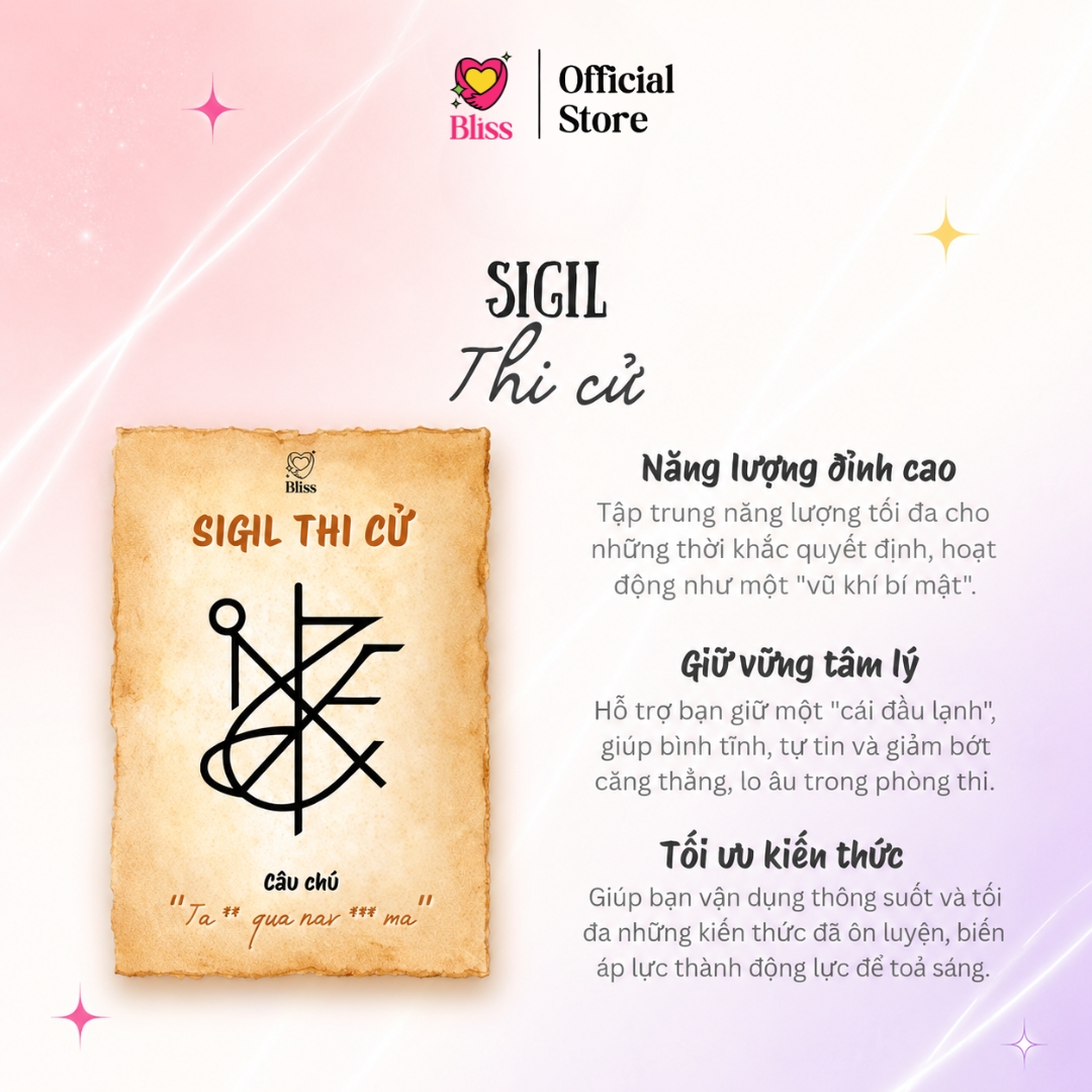 Sigil Hỗ Trợ Kì Thi Quan Trọng