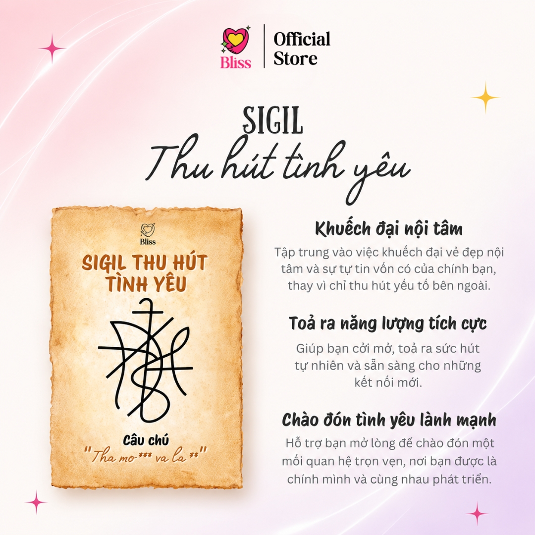 Sigil Hỗ Trợ Thu Hút Tình Yêu