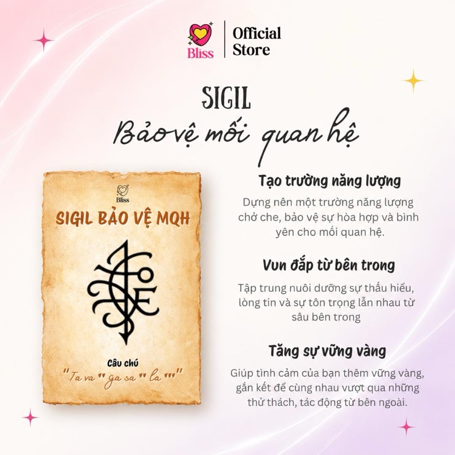 Sigil Hỗ Trợ Bảo Vệ Mối Quan Hệ