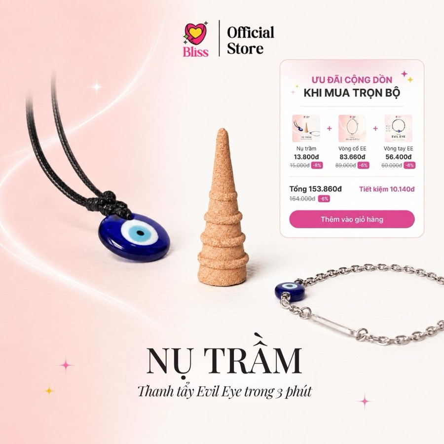 Nụ Trầm Thanh Tẩy 100% Thiên Nhiên — Thanh Tẩy Evil Eye & Không Gian Trong 3 Phút
